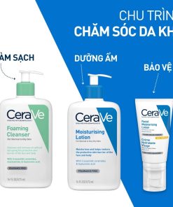 Sữa rửa mặt giúp làm sạch sâu dành cho da dầu Cerave Foam Cleanse 473ML