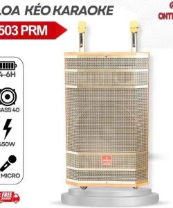 Loa kéo bluetooth di động ONTEKCO 1503 PROMAX- Bass 40CM 3 đường tiếng cao cấp hát karaoke gia đình