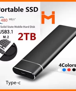 Ổ Cứng Di Động 4TB 8TB 16TB 32TB USB 3.0 SSD Tốc Độ Cao Cho Laptop / Máy Chiếu / Điện Thoại