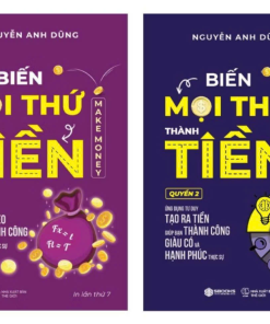Sách - Combo 2 Cuốn Biến Mọi Thứ Thành Tiền (Quyển 1+2) - SBOOKS