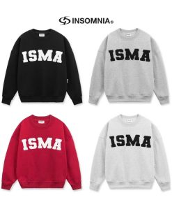Áo Nỉ Sweater Thêu Xù INSOMNIA Form Boxy Chất Nỉ Bông Nam Nữ Unisex - HD006