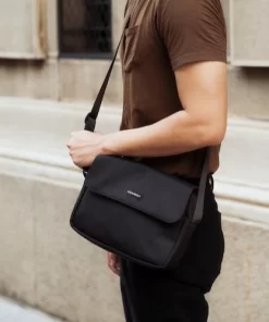 Túi Đeo Chéo Nam Nữ Messenger Ipad Oxford, Vải Oxford Kháng Nước, Thương Hiệu LEONARDO