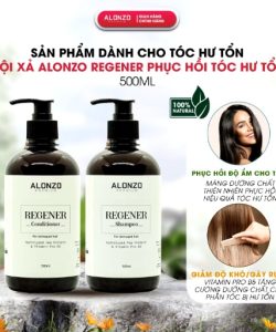 Cặp dầu gội xả cho tóc nhuộm giữ màu tóc phục hồi hư tổn ALONZO Premium Colorer chính hãng Úc 500ml