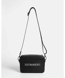 Túi Da Đeo Chéo Dáng Hộp Marcus, Chất Liệu Da Nhập Khẩu Cao Cấp, Thương Hiệu LEONARDO