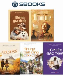 Sách - Combo 5 Cuốn: Không Gia Đình + Người Mẹ + Đồi Gió Hú + Những Tấm Lòng Cao Cả + Túp Lều Bác Tom