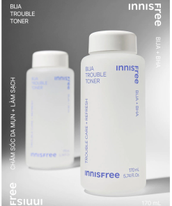 Nước cân bằng dành cho da mụn Innisfree Bija Trouble Skin