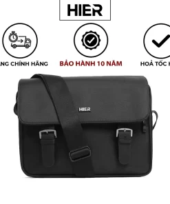 Túi nam đeo chéo EVERYDAY MESSENGER BAG THƯƠNG HIỆU HIER CHÍNH HÃNG nắp gập chống nước chống sốc