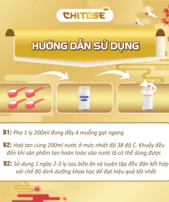 Sữa Chitose - Sữa dinh dưỡng từ Nhật Bản hỗ trợ cải thiện xương khớp, ổn định huyết áp, tiểu đường