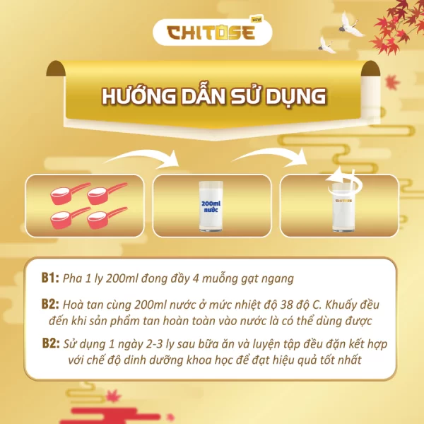 Sữa Chitose - Sữa dinh dưỡng từ Nhật Bản hỗ trợ cải thiện xương khớp, ổn định huyết áp, tiểu đường