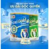 Combo 3 Lon 450G, Sữa hạt xương khớp chính hãng Foxi Gold Canxi