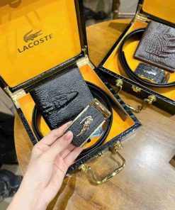 Combo Ví & Thắt Lưng Nam Fullbox Da Rắn