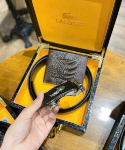 Combo Ví & Thắt Lưng Nam Fullbox Da Rắn