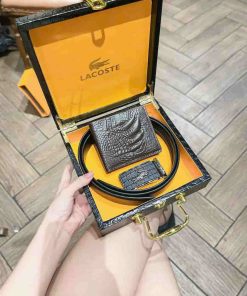 Combo Ví & Thắt Lưng Nam Fullbox Da Rắn