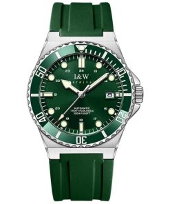 Đồng hồ cơ nam chính hãng Dây Cao Su I&W Carnival IW726 IW726G 726 726G