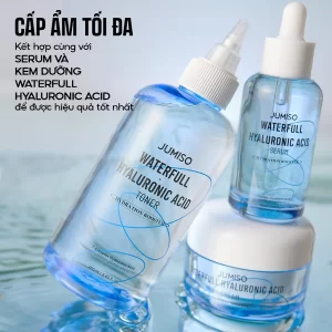 Nước hoa hồng cấp ẩm JUMISO Waterfull Hyaluronic Acid Toner