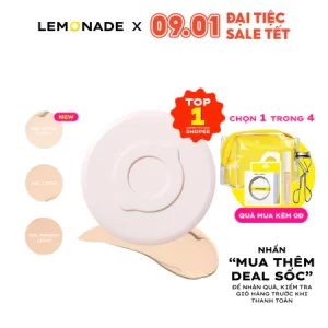 Phấn nước siêu kiềm dầu Lemonade Supermatte Cushion