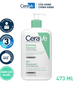 Sữa rửa mặt giúp làm sạch sâu dành cho da dầu