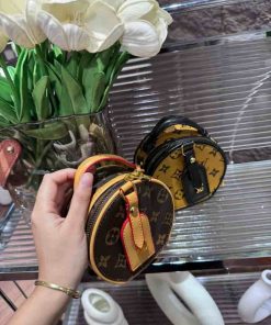 Túi cốp lv tròn mini siêu sang chảnh