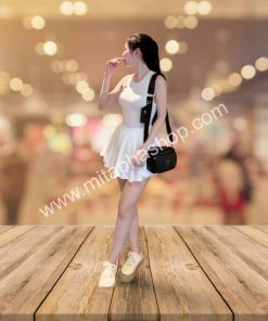 Set Túi Xách Đôi NY – Bản Da Ép Nhiệt 3 Ngăn Hot Trend