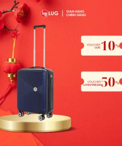 Vali Du Lịch LUG Aber AB1195 Vali Kéo Size 20 Nhựa ABS Hạn Chế Trầy Xước
