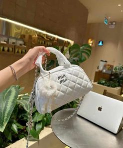 túi đeo chéo cầm tay dáng trống min min
