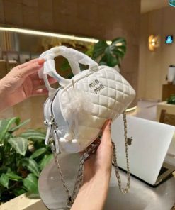 túi đeo chéo cầm tay dáng trống min min