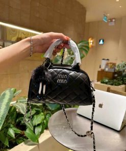 túi đeo chéo cầm tay dáng trống min min