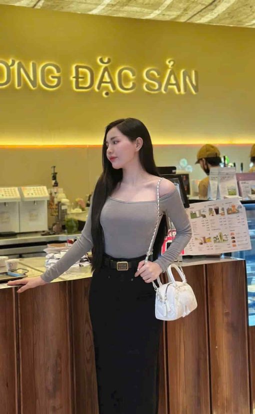 túi đeo chéo cầm tay dáng trống min min
