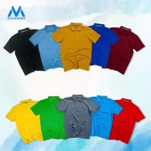 Áo thun Polo trơn Nam Nữ form áo unisex chất vải cá sấu poly thoáng mát thấm hút mồ hôi