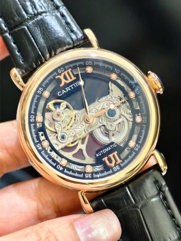 Đồng Hồ Nam Cartier Vip D34 – Máy Cơ Automatic