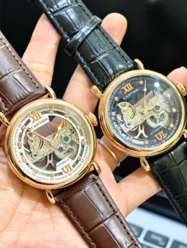 Đồng Hồ Nam Cartier Vip D34 – Máy Cơ Automatic
