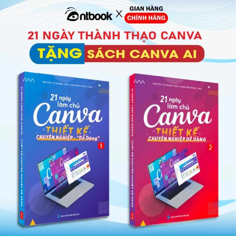 Bộ 2 Cuốn Sách 21 Ngày Làm Chủ Canva – Thiết Kế Chuyên Nghiệp Dễ Dàng8