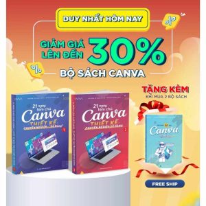 Bộ 2 Cuốn Sách 21 Ngày Làm Chủ Canva – Thiết Kế Chuyên Nghiệp Dễ Dàng8