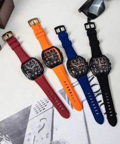 Đồng Hồ Nam Chaxigo 6879-5 Dây Cao Su Thể Thao – Mặt 46mm, Chống Nước