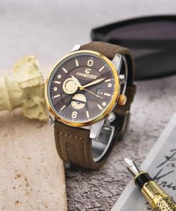 Đồng Hồ Nam Chaxigo 7281-220 Dây Da Thời Trang Cao Cấp – Sang Trọng, Chống Nước 3ATM