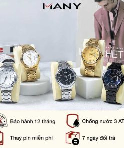 Đồng Hồ Nam Skmei 6216 – Thời Trang, Dây Inox, Chống Nước 3ATM