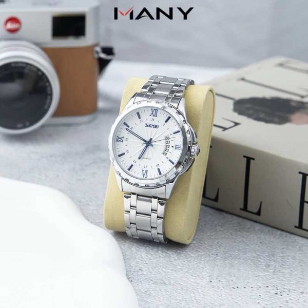 Đồng Hồ Nam Skmei 6216 – Thời Trang, Dây Inox, Chống Nước 3ATM