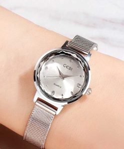 Đồng hồ Gedi 6323W đơn giản, thời trang dành cho nữ