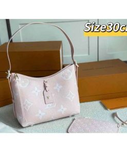 Túi Vuông Carryall Sang Trọng – Da Thật, Full Phụ Kiện Cao Cấp