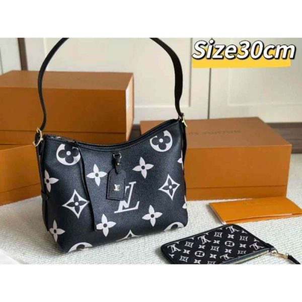 Túi Vuông Carryall Sang Trọng – Da Thật, Full Phụ Kiện Cao Cấp