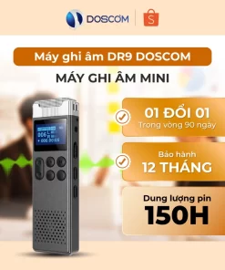 may ghi am sieu loc am Doscom DR9