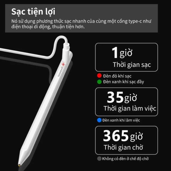 Bút cảm ứng Goojodoq Gen 01 02 03 dùng cho iPad và Android
