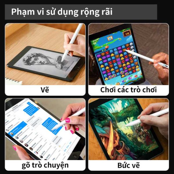 Bút cảm ứng Goojodoq Gen 01 02 03 dùng cho iPad và Android