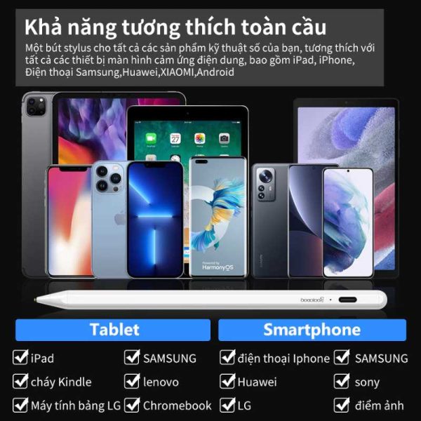 Bút cảm ứng Goojodoq Gen 01 02 03 dùng cho iPad và Android