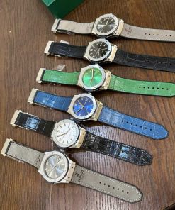 Đồng hồ cơ Hublot Nhật size 38–42 full màu sang trọng cho nam giới1