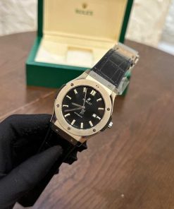 Đồng hồ cơ Hublot Nhật size 38–42 full màu sang trọng cho nam giới1