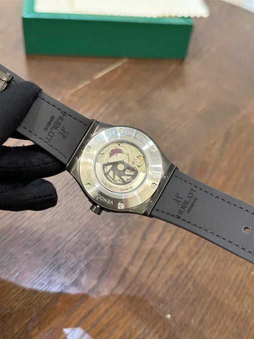 Đồng hồ cơ Hublot Nhật size 38–42 full màu sang trọng cho nam giới1