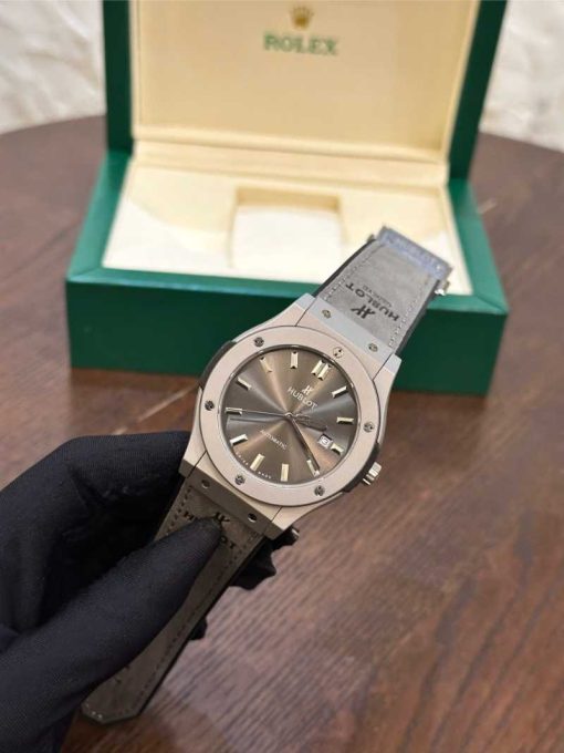 Đồng hồ cơ Hublot Nhật size 38–42 full màu sang trọng cho nam giới1