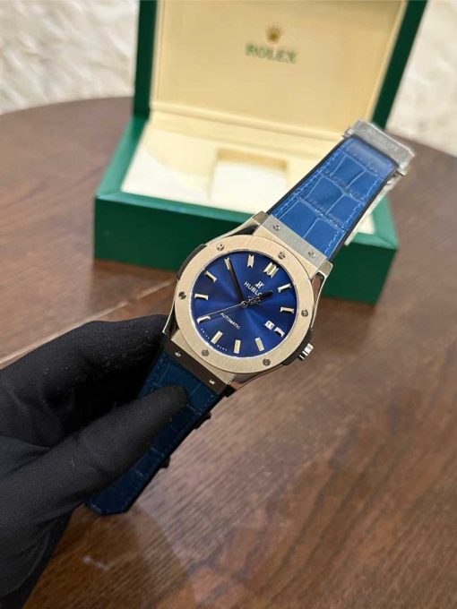 Đồng hồ cơ Hublot Nhật size 38–42 full màu sang trọng cho nam giới1