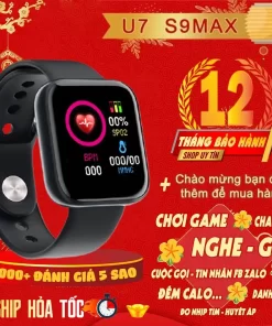 Đồng hồ thông minh theo dõi sức khỏe toàn diện: đo đường huyết, huyết áp, nhịp tim, oxy máu, điện tâm đồ, hỗ trợ tập luyện và giấc ngủ.
